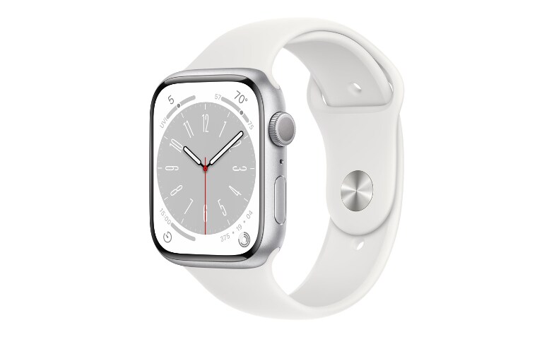 Apple Watch Series 8 (GPS) - silver aluminum - smart watch with