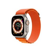Apple Watch Ultra - titanium - smart watch with Alpine Loop - orange - 32 GB