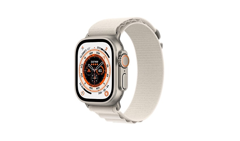 Apple Watch Ultra GPS+Cellular 49mm - Titanium - Starlight Alpine Loop - M