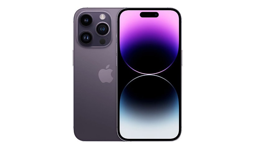 Apple iPhone 14 Pro - deep purple - 5G smartphone - 128 GB - GSM