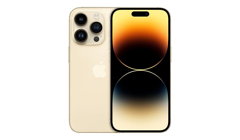 Apple iPhone 14 Pro - gold - 5G smartphone - 128 GB - GSM