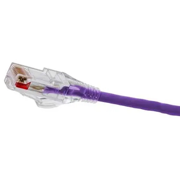 Hubbell NEXTSPEED patch cable - 1 ft - purple