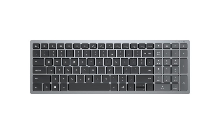 Dell KB740 - keyboard - compact, multi device - QWERTY - English