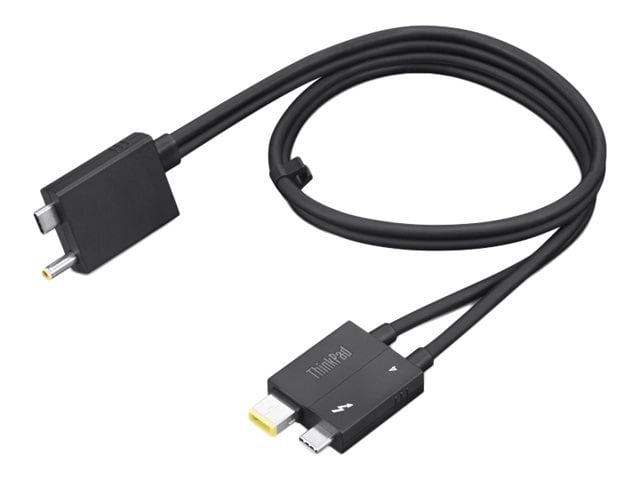 Lenovo Thinkpad TBT3 WS Combo Split Thunderbolt 3 Cable, 40Gbps, P/N  SC10Q68201