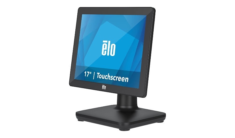 EloPOS System - with I/O Hub Stand - all-in-one Celeron J4105 1.5 GHz - 4 GB - SSD 128 GB - LED 17"