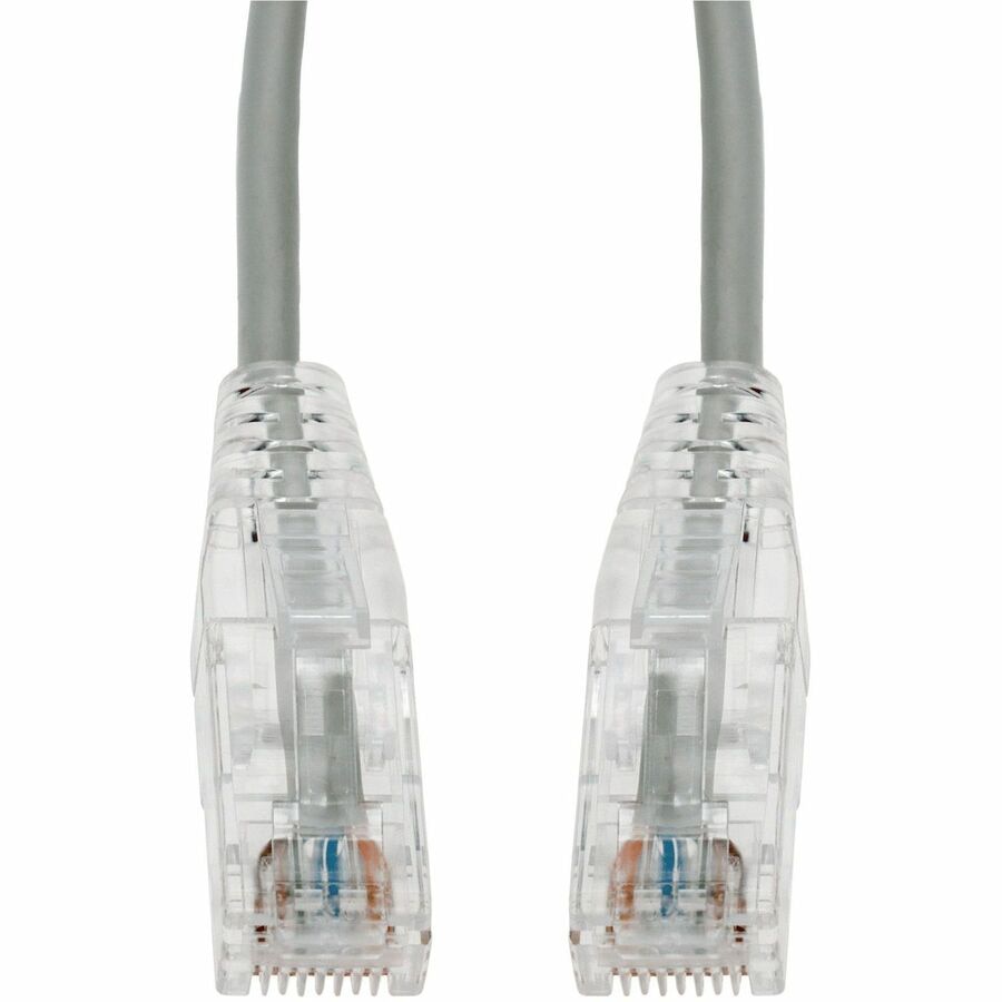 Proline 5ft Gray CAT 6A Slim PVC Ethernet Cable Snagless Clear-Claw RJ-45 M
