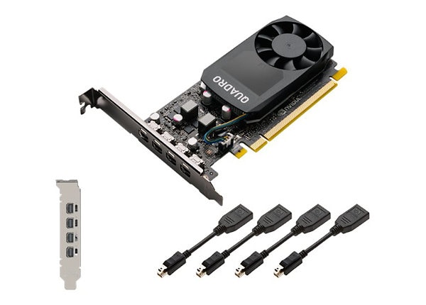 NVIDIA Quadro P620 - graphics card - Quadro P620 - 2 GB - Adapters Included