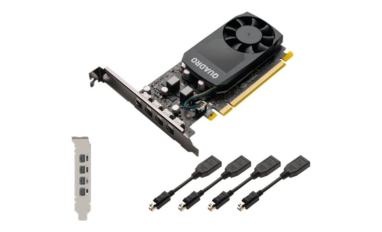NVIDIA Quadro P620 - graphics card - Quadro P620 - 2 GB - Adapters