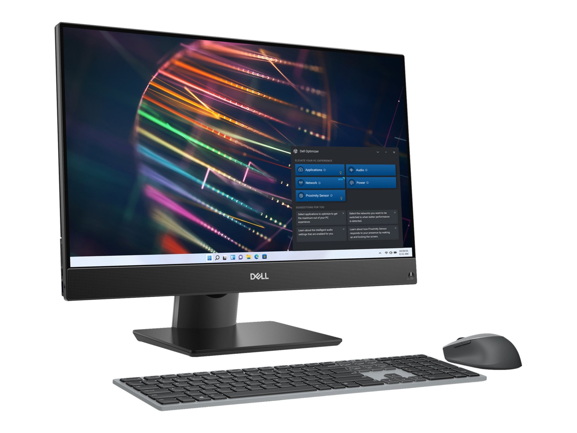 Dell OptiPlex 5400 All-In-One - all-in-one - Core i5 12500 3 GHz - vPro Essentials - 8 GB - SSD 256 GB - LED 23.81"