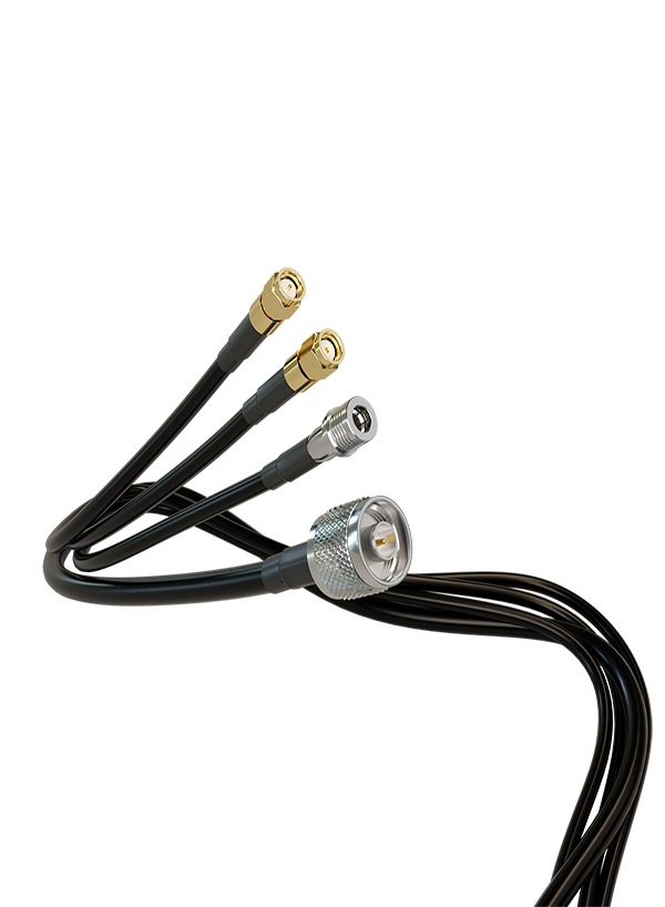 Peplink 6' 4x LTE SMA-Male 1GPS Antenna Cable