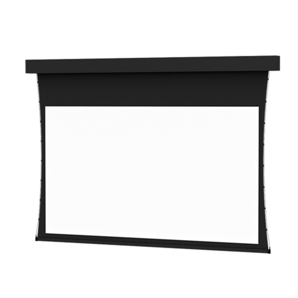 Da-Lite Tensioned Professional Electrol Series Projection Screen - Ceiling-Recessed with Wooden Case - 255in Screen