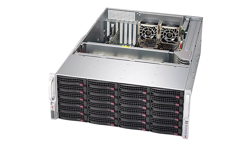 Supermicro SuperStorage Server 640P-E1CR24L - rack-mountable - no CPU - 0 GB - no HDD