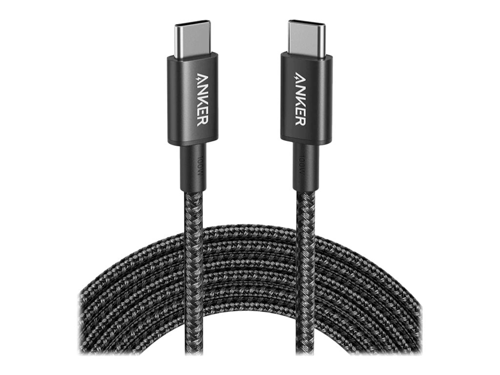 Anker - USB-C cable - 24 pin USB-C to 24 pin USB-C - 10 ft
