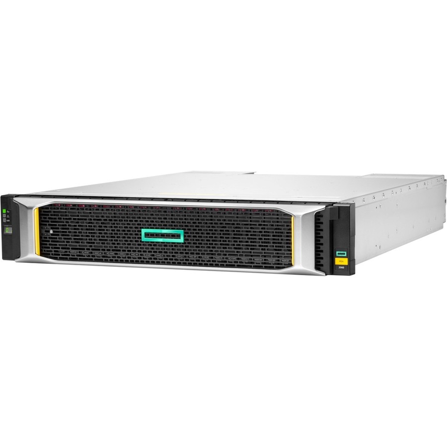 HPE Modular Smart Array 2060 10GbE iSCSI SFF Storage - 6th Generation - hard drive array
