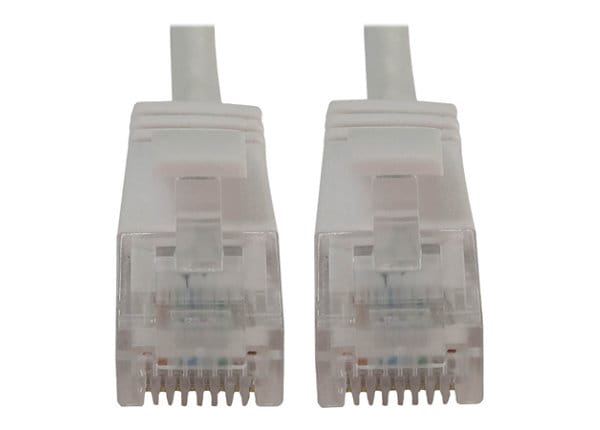 Lite Cat6a Snagless Molded Slim UTP Ethernet Cable (RJ45 M/M), PoE, White, 1 (0.3 m) - network cable - 1 - N261-S01-WH - Cat 6 Cables - CDW.com