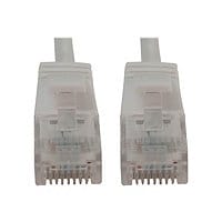 Tripp Lite Cat6a Ethernet Cable Snagless Molded Slim 10G PoE M/M White 7ft