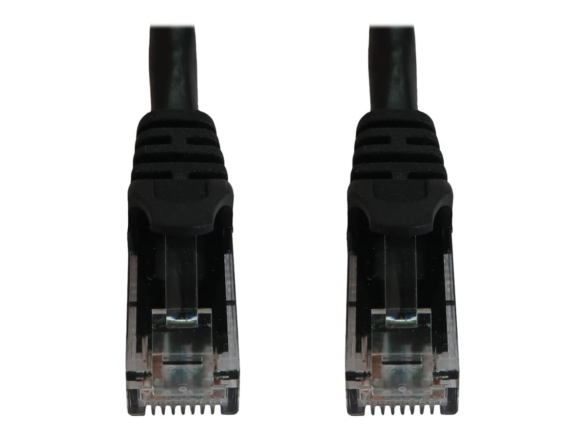 Tripp Lite Cat6a Ethernet Cable Snagless Molded UTP 10G PoE M/M Black 6ft