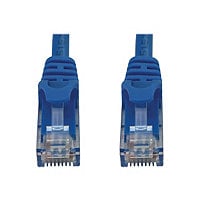 Tripp Lite Cat6a Ethernet Cable Snagless Molded UTP 10G PoE M/M Blue 20ft