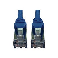 Eaton Tripp Lite Series Cat6a 10G Snagless Shielded Slim STP Ethernet Cable (RJ45 M/M), PoE, Blue, 10 ft. (3.1 m) -