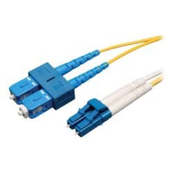 5M SC-SC Duplex 9/125 Singlemode Fiber Optic Patch Cable Cord Jumper Yellow 497 