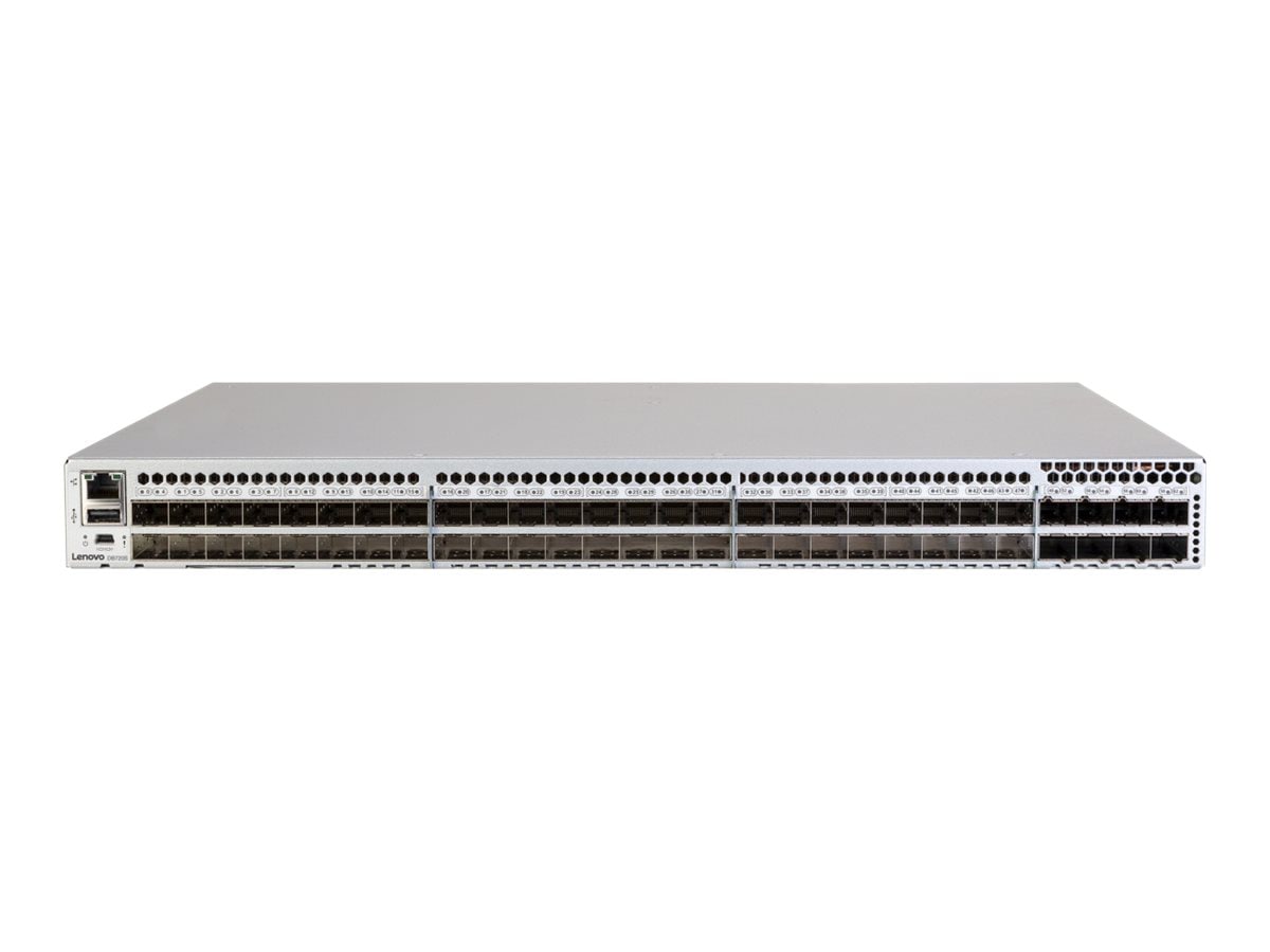 Lenovo ThinkSystem DB720S - switch - 24 ports - managed - rack-mountable -