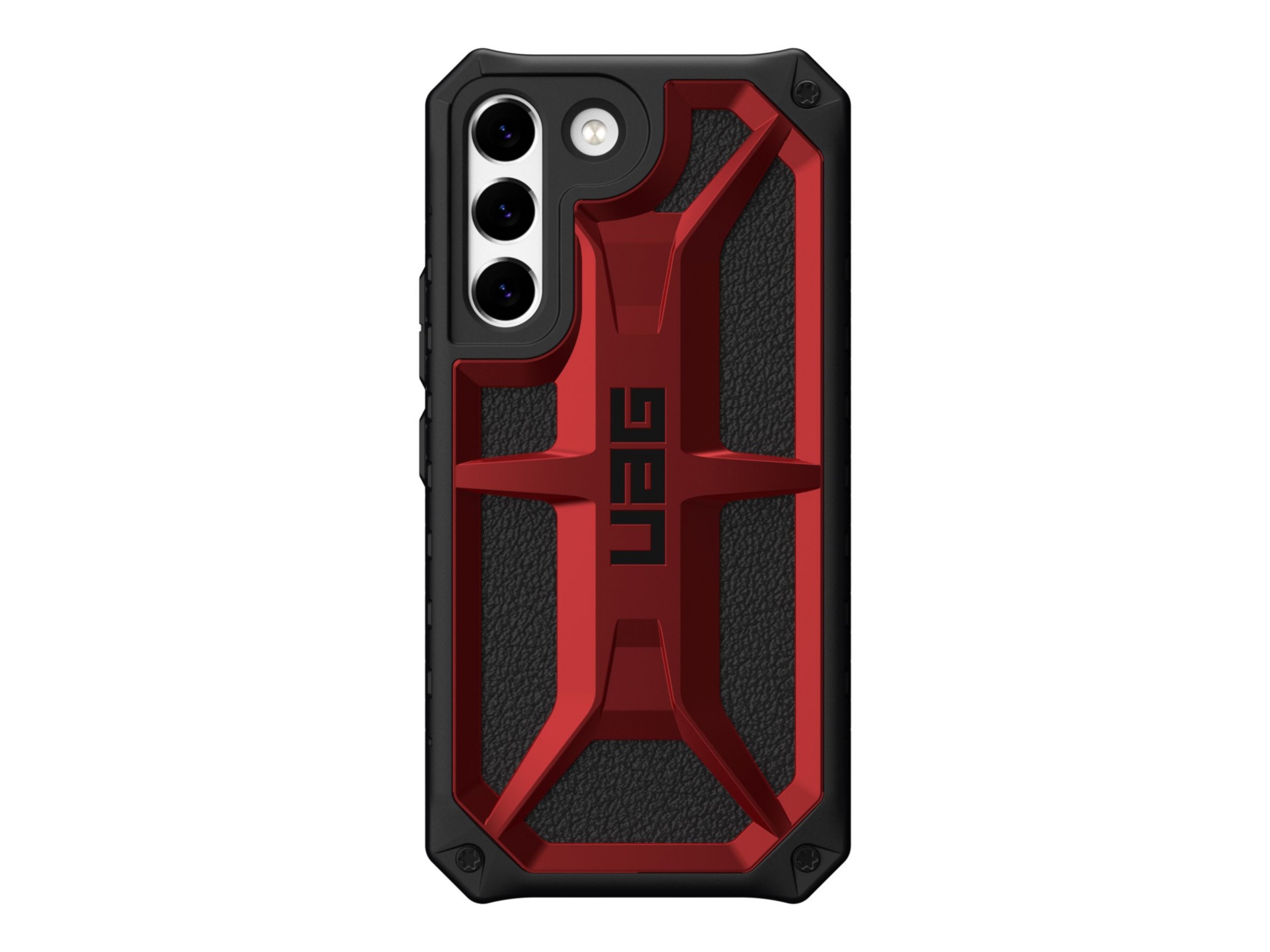 UAG Rugged Case for Samsung Galaxy S22 5G [6.1-inch] - Monarch Crimson - back cover for cell phone