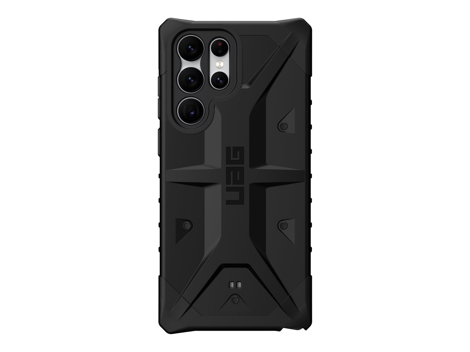 UAG Rugged Case for Samsung Galaxy S22 Ultra 5G [6.8-in] - Pathfinder Black - back cover for cell phone