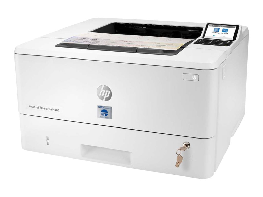 TROY M406DN MICR - printer - B/W - laser