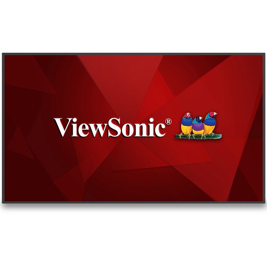 ViewSonic Commercial Display CDE4330 - 4K, 24/7 Operation, Integrated Software, 4GB RAM, 32GB Storage - 450 cd/m2 - 43"
