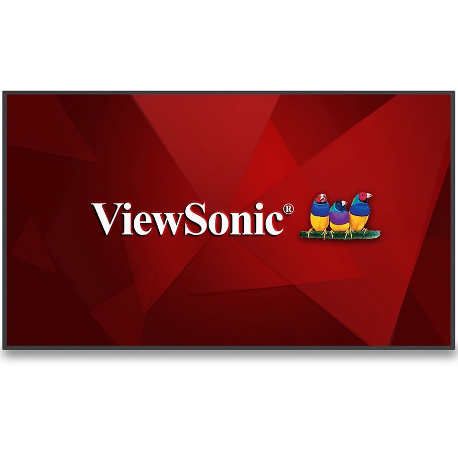 ViewSonic Commercial Display CDE6530 - 4K, 24/7 Operation, Integrated Software, 4GB RAM, 32GB Storage - 450 cd/m2 - 65"