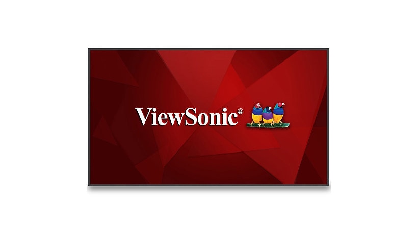 ViewSonic Commercial Display CDE8630 - 4K, 24/7 Operation, Integrated Software, 4GB RAM, 32GB Storage - 450 cd/m2 - 86"