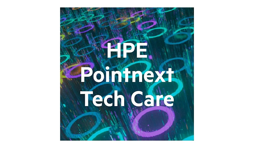 HPE Pointnext Tech Care Essential Service - contrat de maintenance prolongé - 3 années - sur site