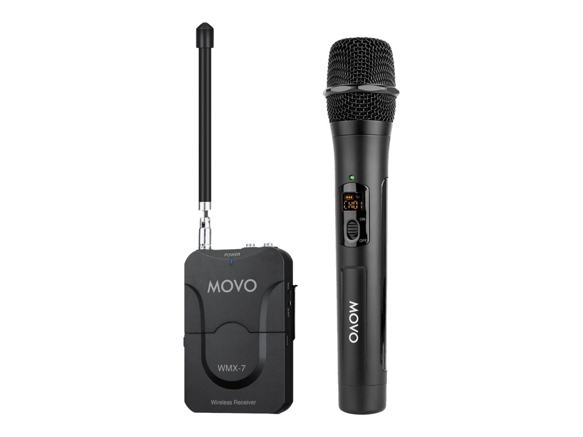 Movo Handheld Wireless Microphone System