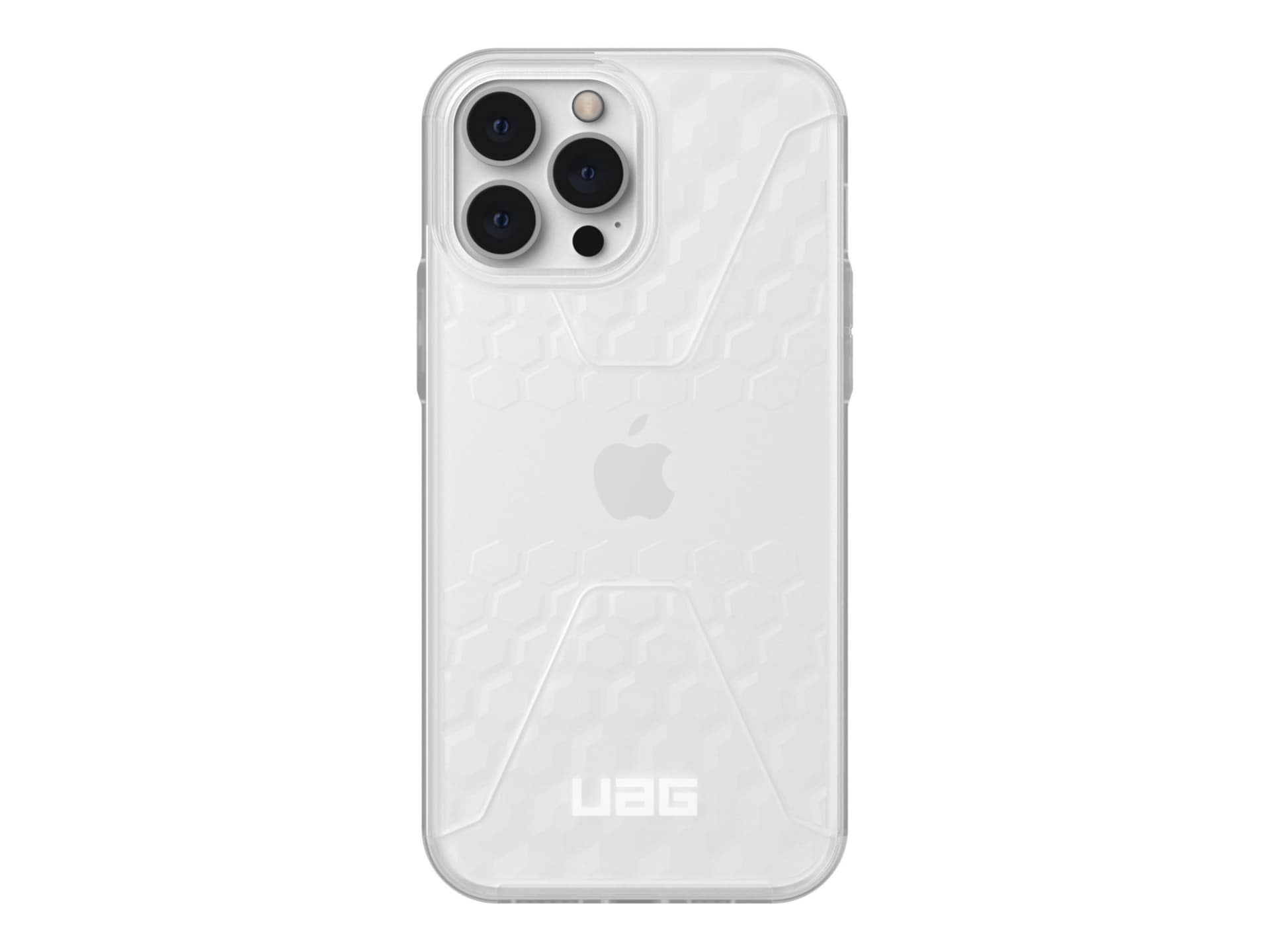 UAG Rugged Case for iPhone 13 Pro Max- Frosted Ice (clear)
