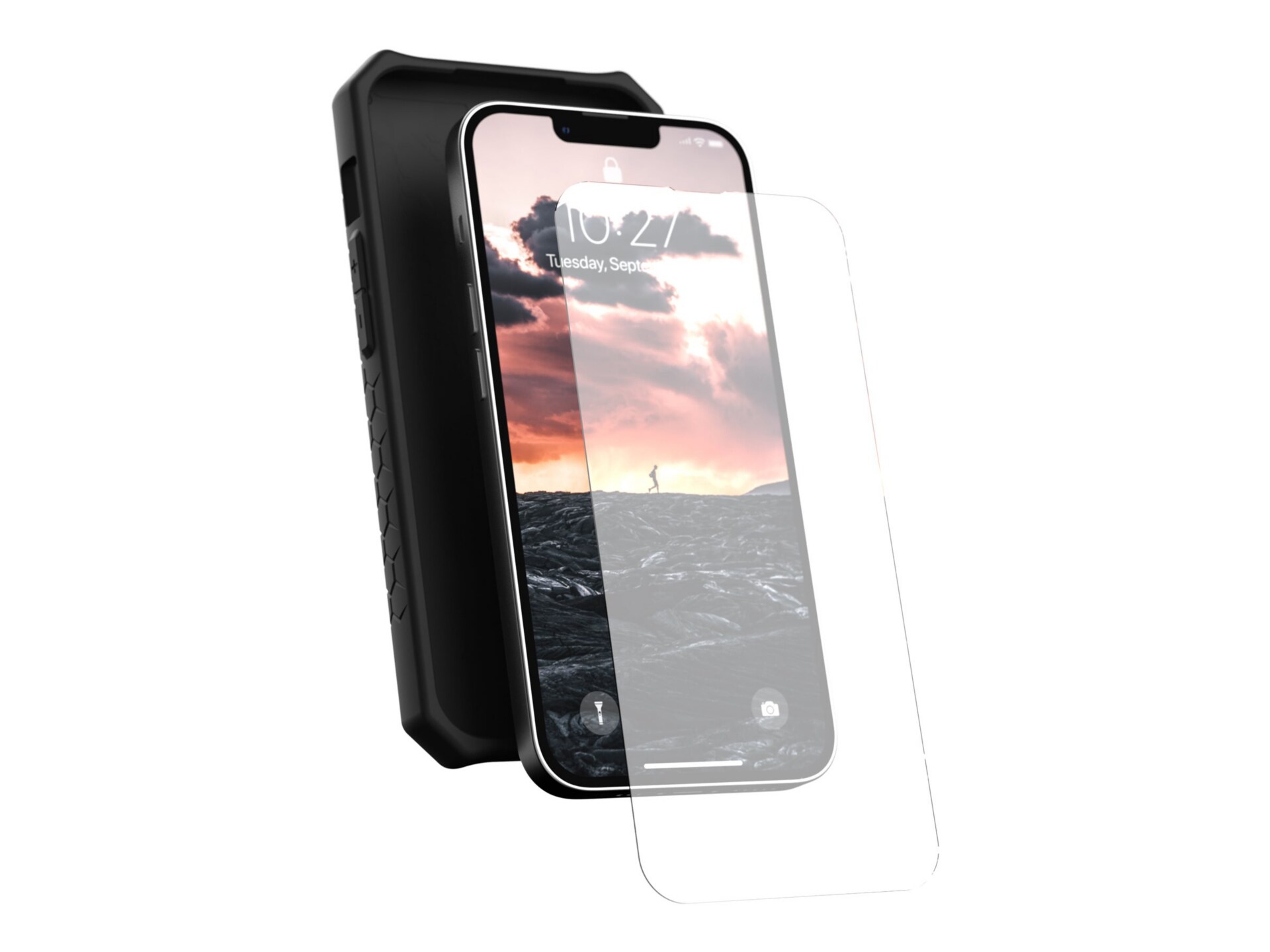 UAG Tempered Glass Screen Shield Protector for iPhone 13/13 Pro  -  Clear