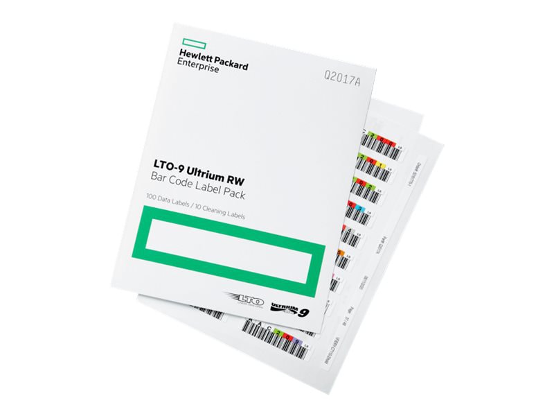 HPE - LTO Ultrium 9 x 20 - 18 To - support de stockage