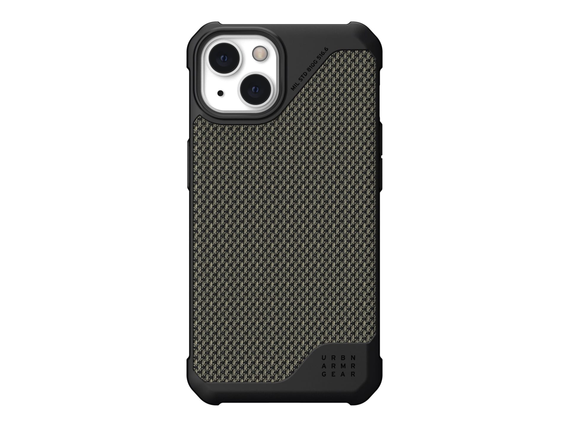 UAG Rugged Case for iPhone 13 5G [6.1-inch] - Metropolis LT Kevlar Olive -