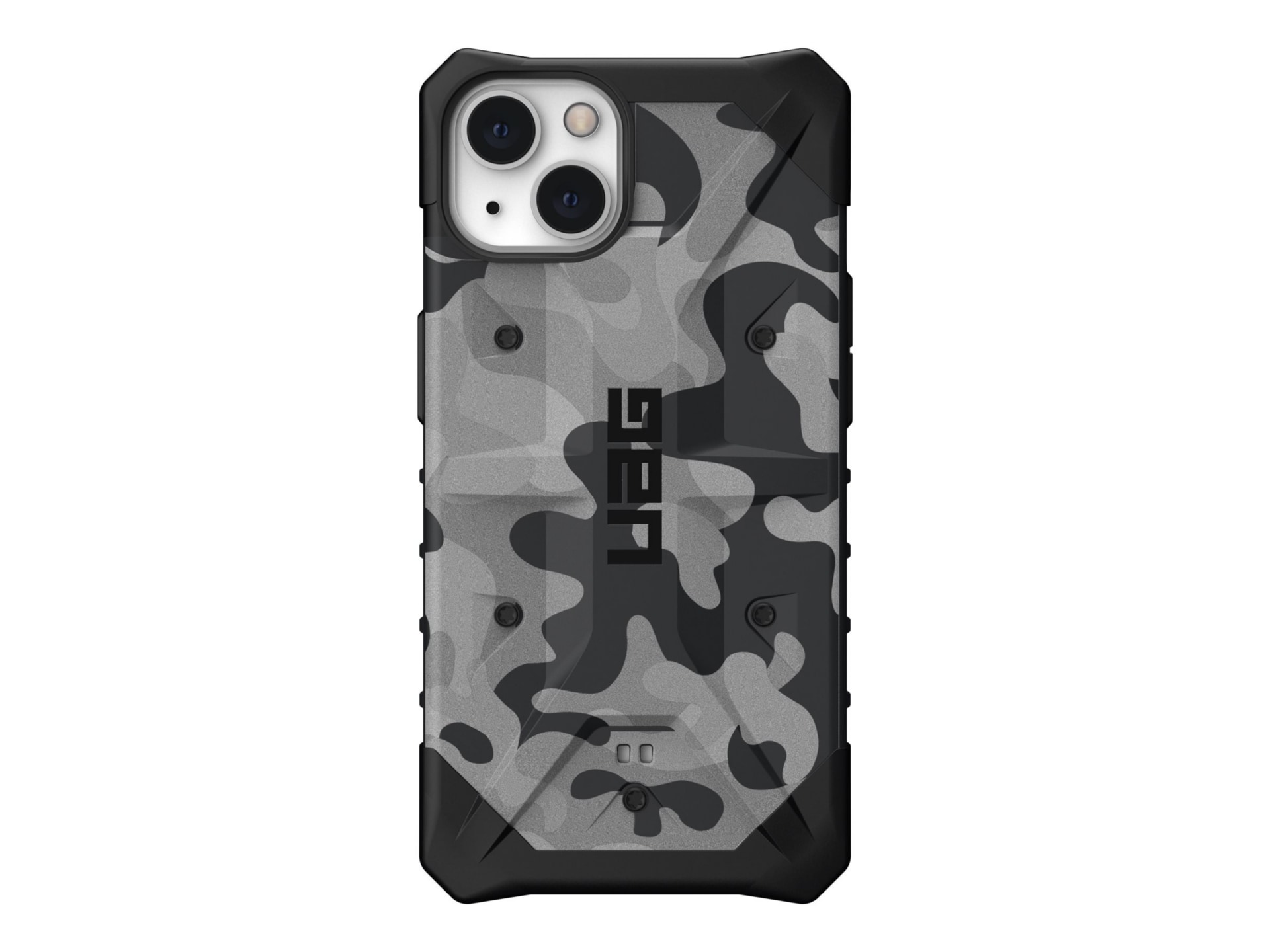 UAG Rugged Case for iPhone 13 5G [6.1-inch] - Pathfinder SE Midnight Camo - coque de protection pour téléphone portable