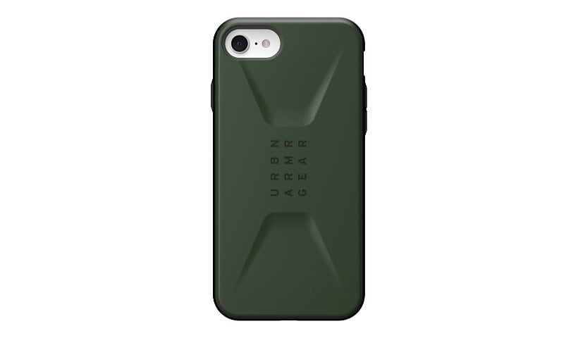 UAG Case for Apple iPhone SE (2022/2020) iPhone 8/7 [4.7-in] - Civilian Olive - coque de protection pour téléphone portable