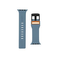 UAG Apple Watch Band 45mm/44mm/42mm, Series 7/6/5/4/3/2/1/SE - Civilian Slate/Orange - strap for smart watch