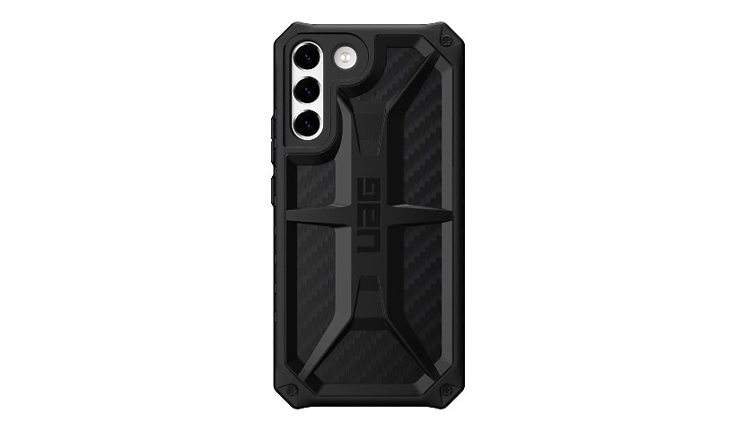 UAG Rugged Case for Samsung Galaxy S22 Plus 5G [6.6-in] - Monarch Carbon Fiber - back cover for cell phone