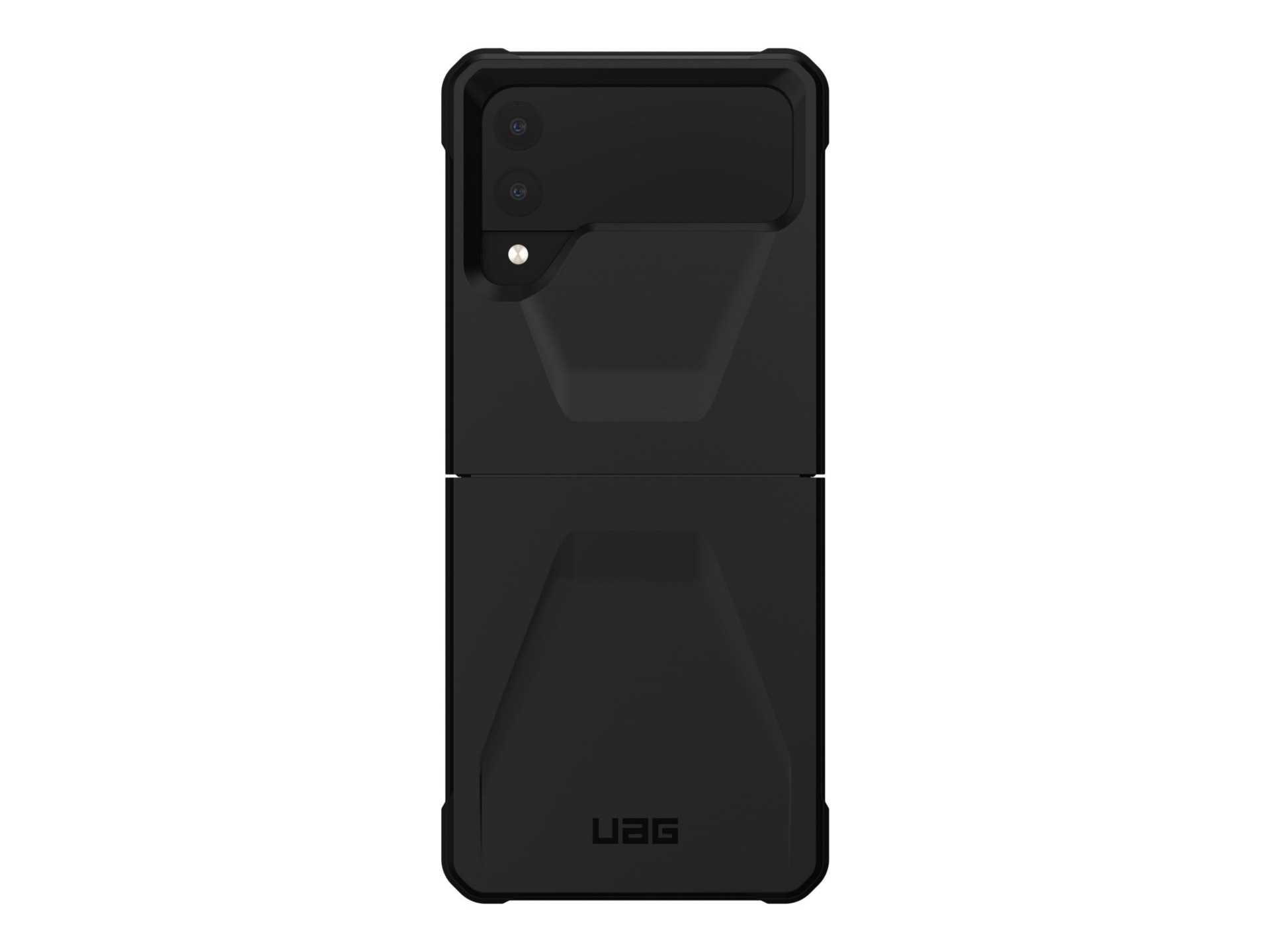 UAG Rugged Case for Samsung Galaxy Z Flip 4 (2022) - Civilian Black - back cover for cell phone
