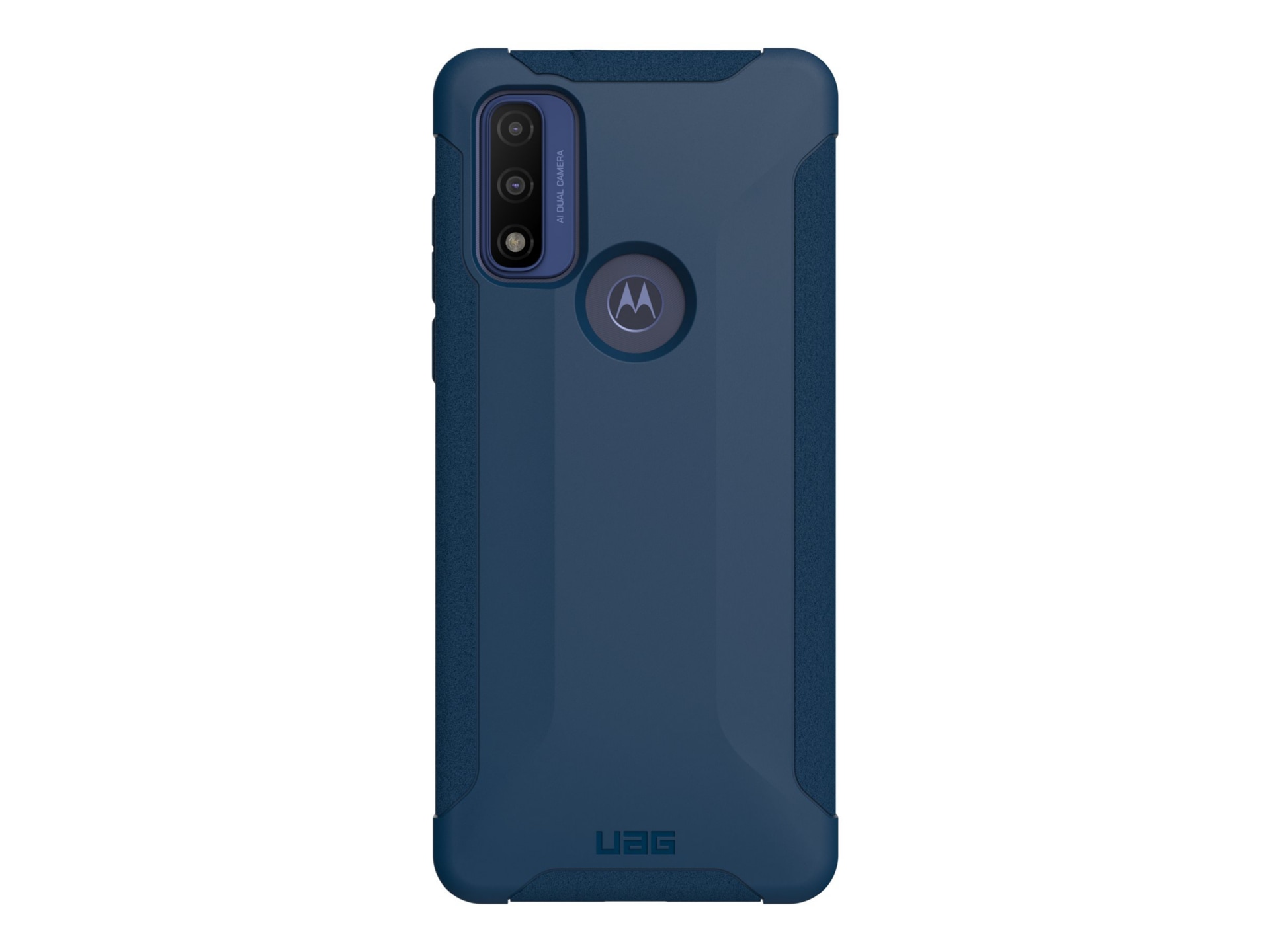 UAG Rugged Case for Motorola G Pure (2021) (USA & CA) - Scout Mallard - back cover for cell phone
