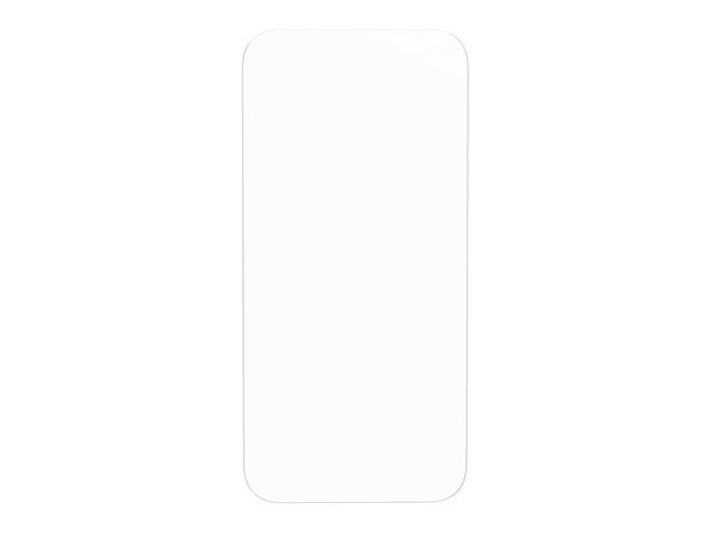 OtterBox iPhone 14 Pro Alpha Glass Antimicrobial Screen Protector Clear, White