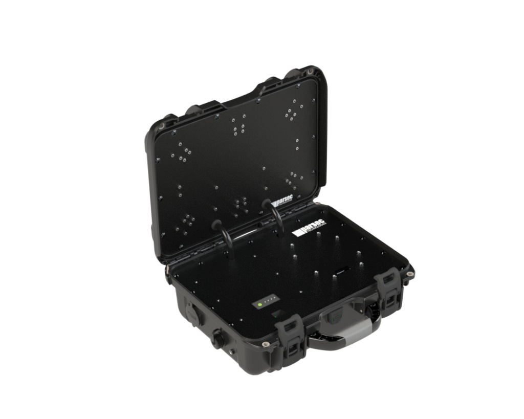 Parsec Bernese Mountain Dog Case Antenna with 4 LTE,2 Wi-Fi,GPS - Black