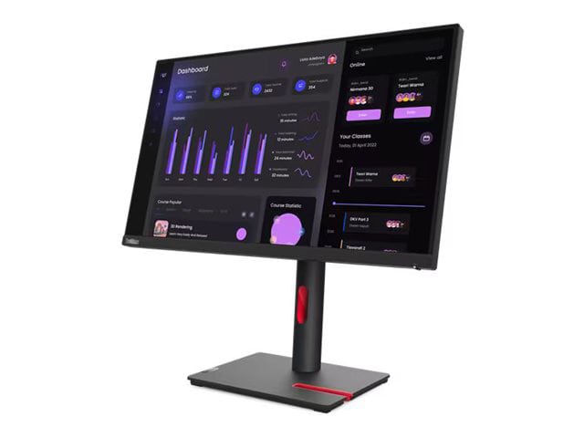 Thumbnail 2 of 9 for Lenovo ThinkVision T24i-30 - LED monitor - Full HD (1080p) - 23.8"