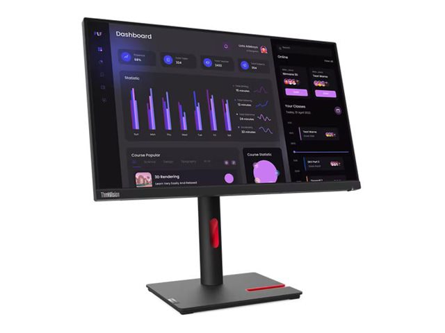 Thumbnail 3 of 9 for Lenovo ThinkVision T24i-30 - LED monitor - Full HD (1080p) - 23.8"