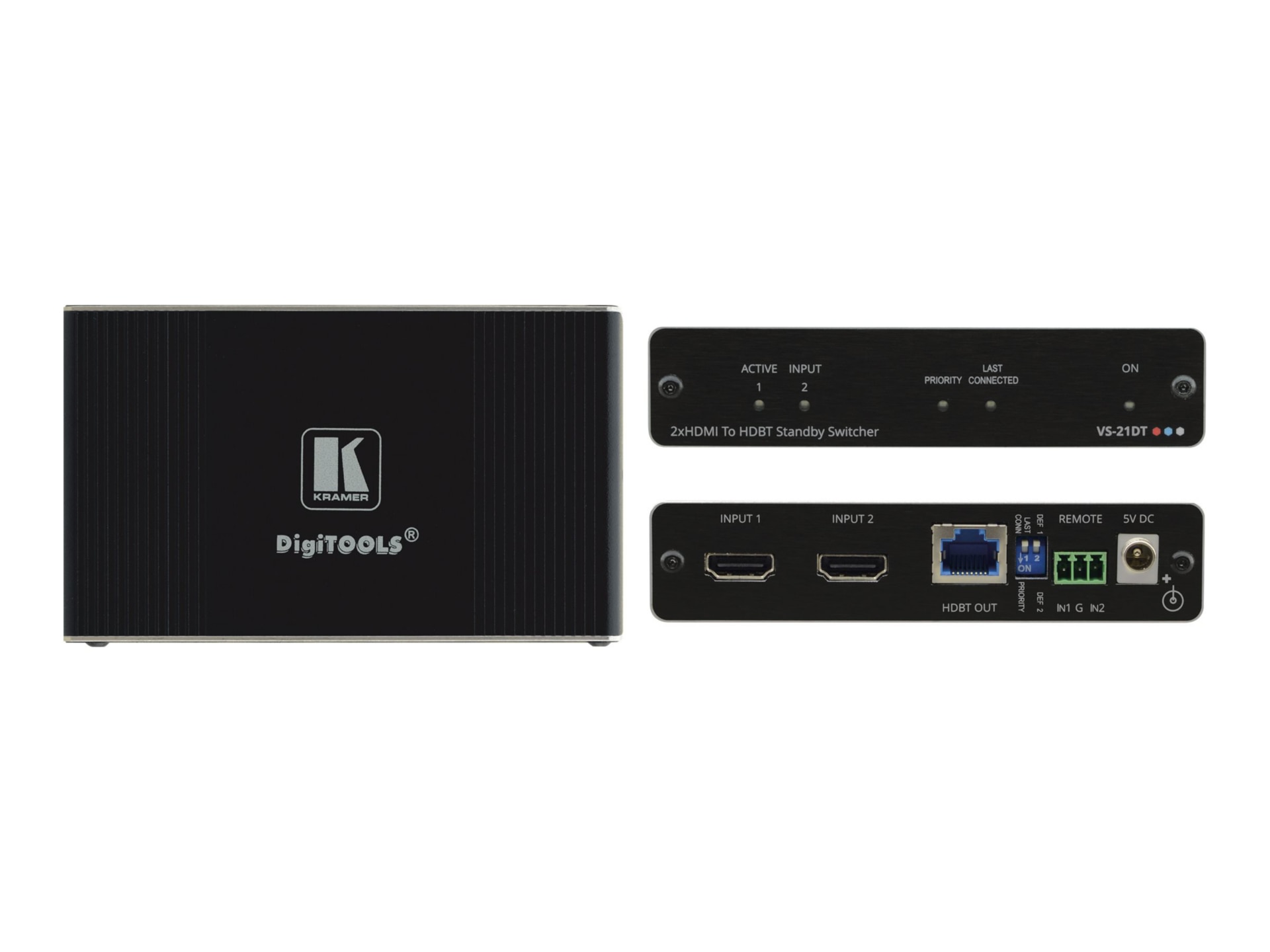 Kramer DigiTOOLS VS-21DT Video/Audio Switch