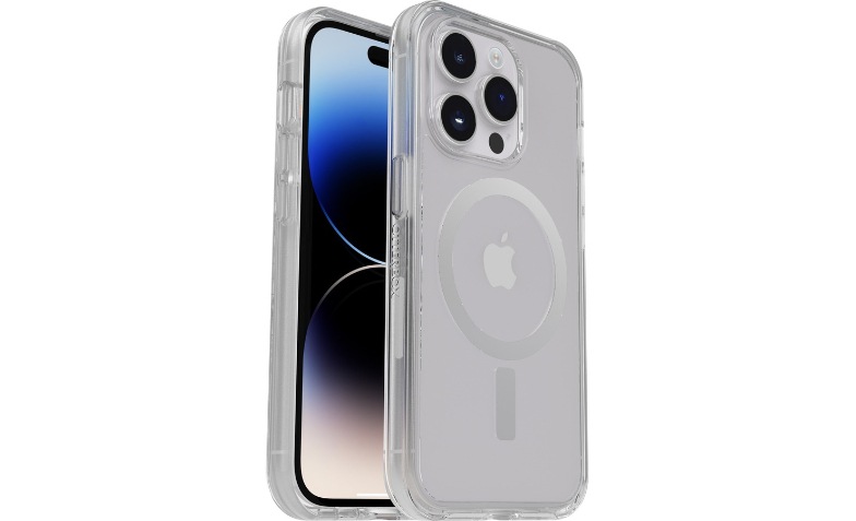 OtterBox iPhone 14 Pro Symmetry Series+ Clear Antimicrobial Case