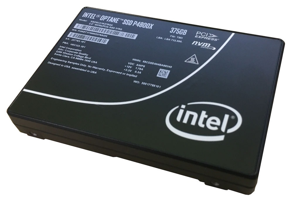 Intel Optane P4800X Performance - SSD - 1.5 TB - U.2 PCIe 3.0 x4 (NVMe) - CRU